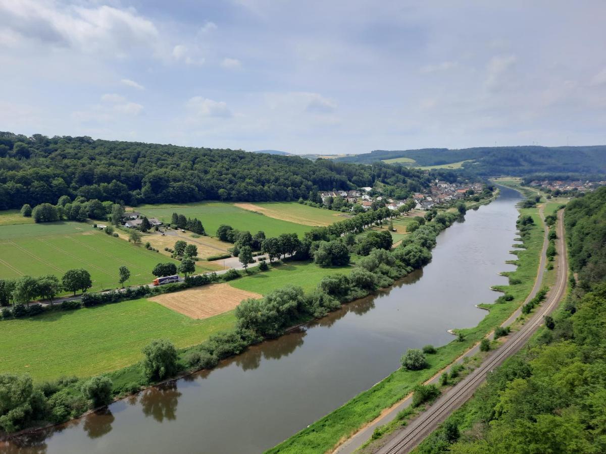 Ferienhaus Am Weserberglandsee Lauenforde Экстерьер фото